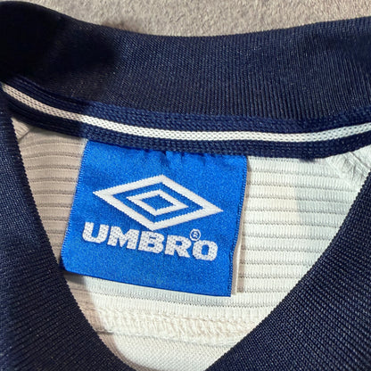 【正規品1999-2001 UMBRO Manchester United third L/S Beckham #7】