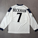 【正規品1999-2001 UMBRO Manchester United third L/S Beckham #7】