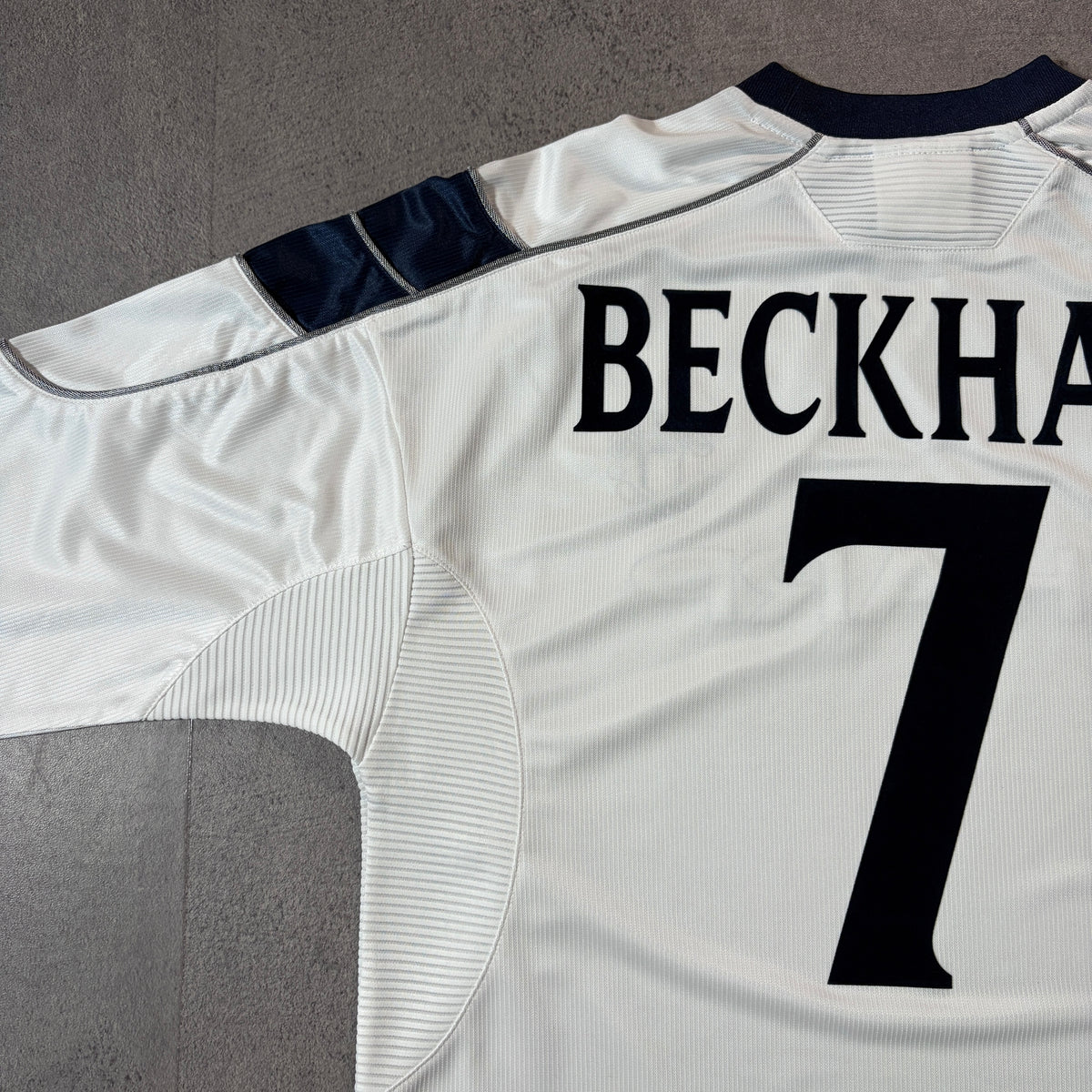 【正規品1999-2001 UMBRO Manchester United third L/S Beckham #7】