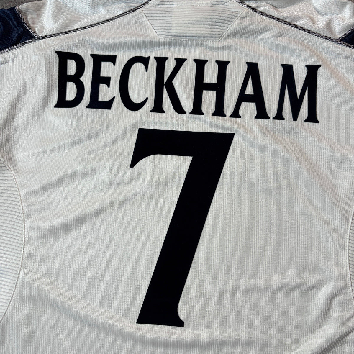 【正規品1999-2001 UMBRO Manchester United third L/S Beckham #7】