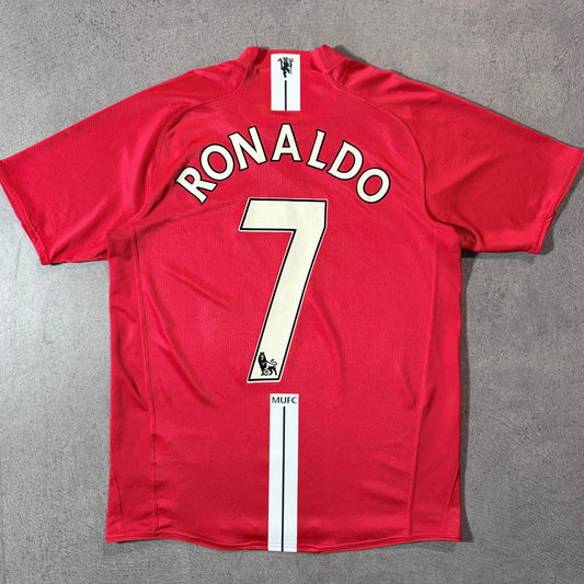 【正規品2007-2009 NIKE Manchester United home Ronaldo #7】