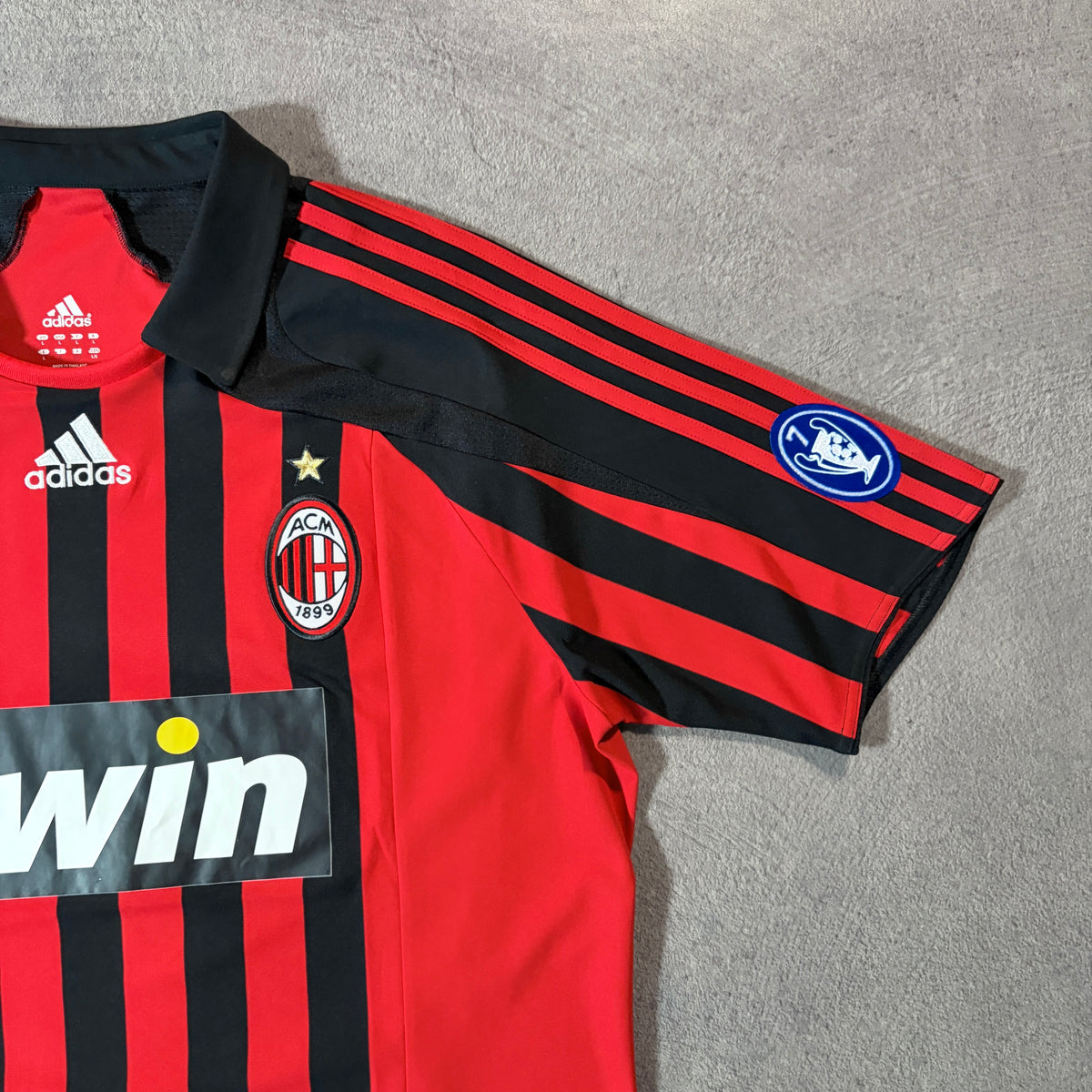 【BNWT正規品2007-2008 adidas AC Milan home KAKA #22】