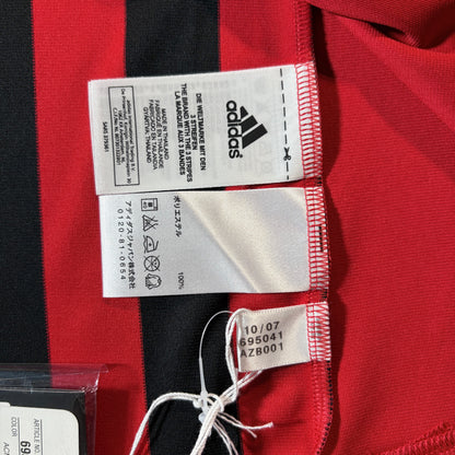 【BNWT正規品2007-2008 adidas AC Milan home KAKA #22】