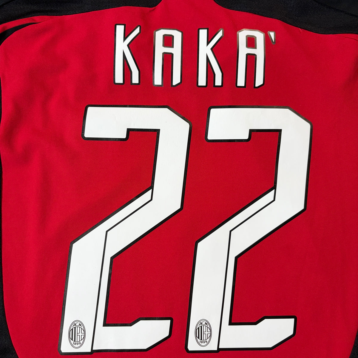 【BNWT正規品2007-2008 adidas AC Milan home KAKA #22】