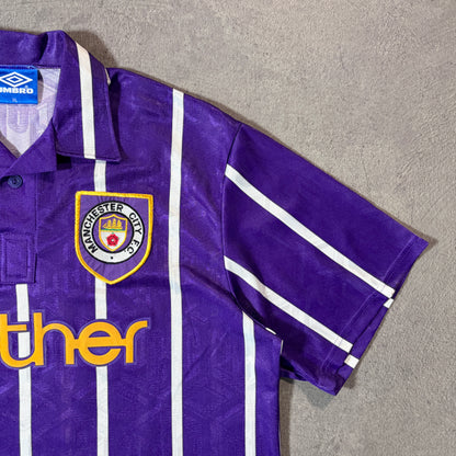 【正規品1992-1994 UMBRO Manchester City away QUINN #9】