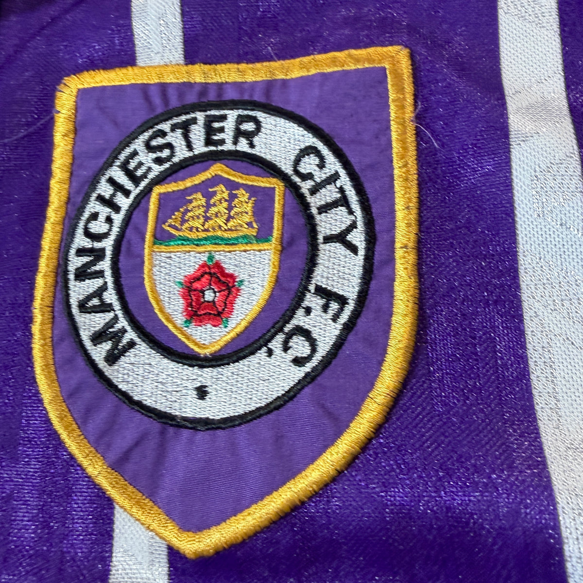【正規品1992-1994 UMBRO Manchester City away QUINN #9】