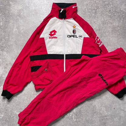 【正規品1995-1996 Lotto AC Milan track suit】