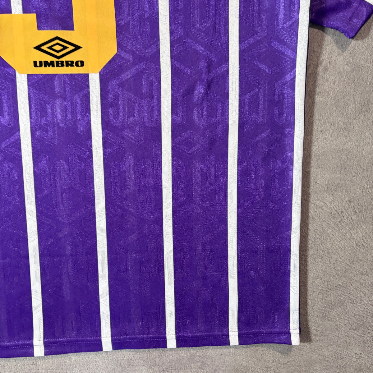 【正規品1992-1994 UMBRO Manchester City away QUINN #9】