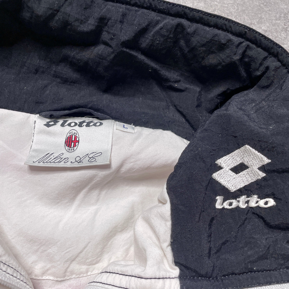 【正規品1995-1996 Lotto AC Milan track suit】