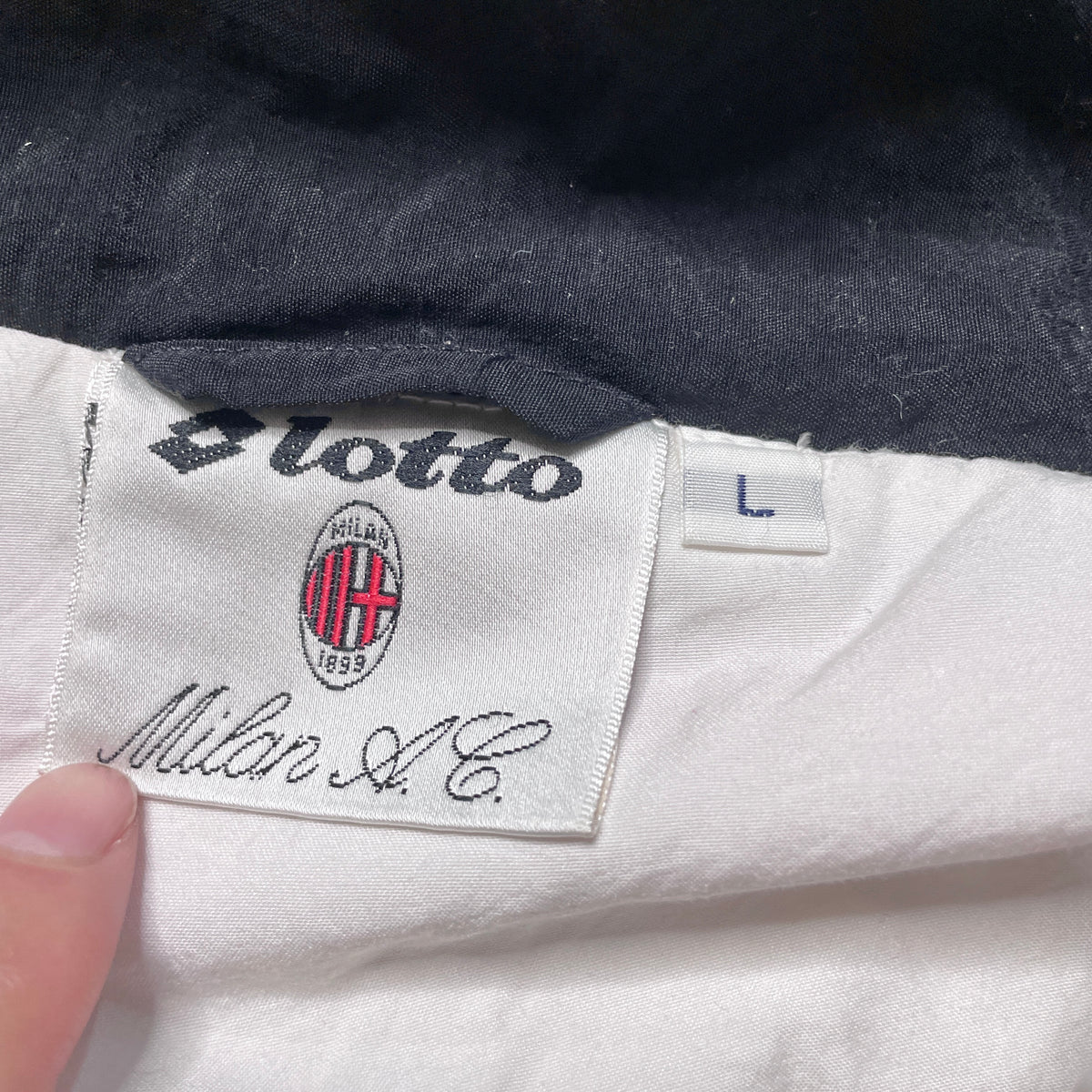 【正規品1995-1996 Lotto AC Milan track suit】