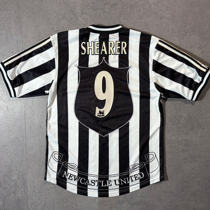 【正規品1997-1999 adidas Newcastle United home SHEARER #9】