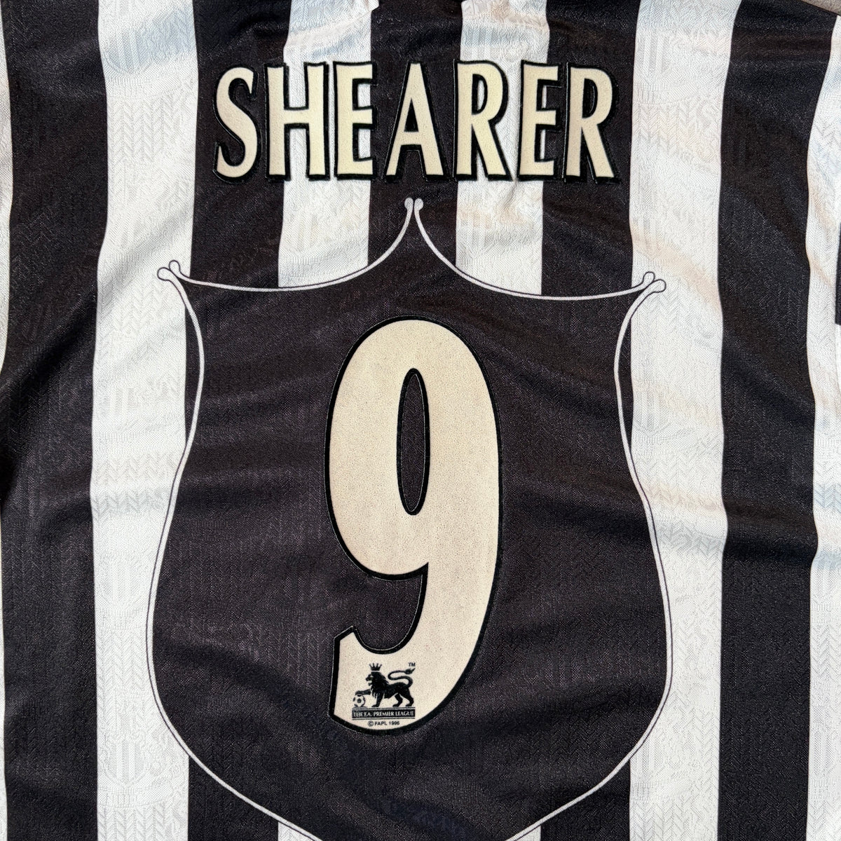 【正規品1997-1999 adidas Newcastle United home SHEARER #9】