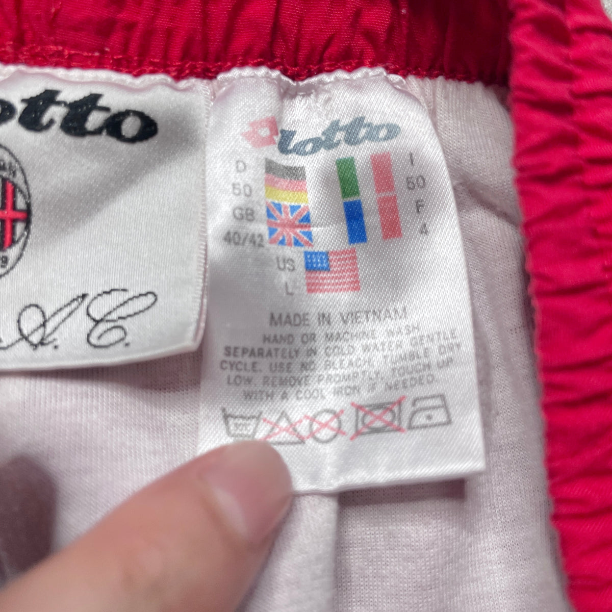 【正規品1995-1996 Lotto AC Milan track suit】