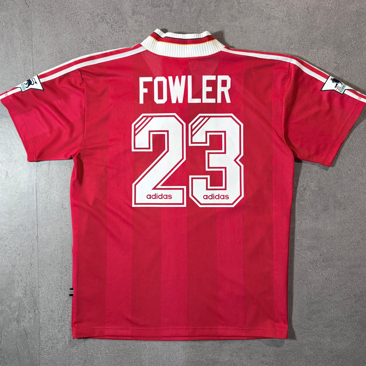 【正規品1995-1996 adidas Liverpool home FOWLER #23】