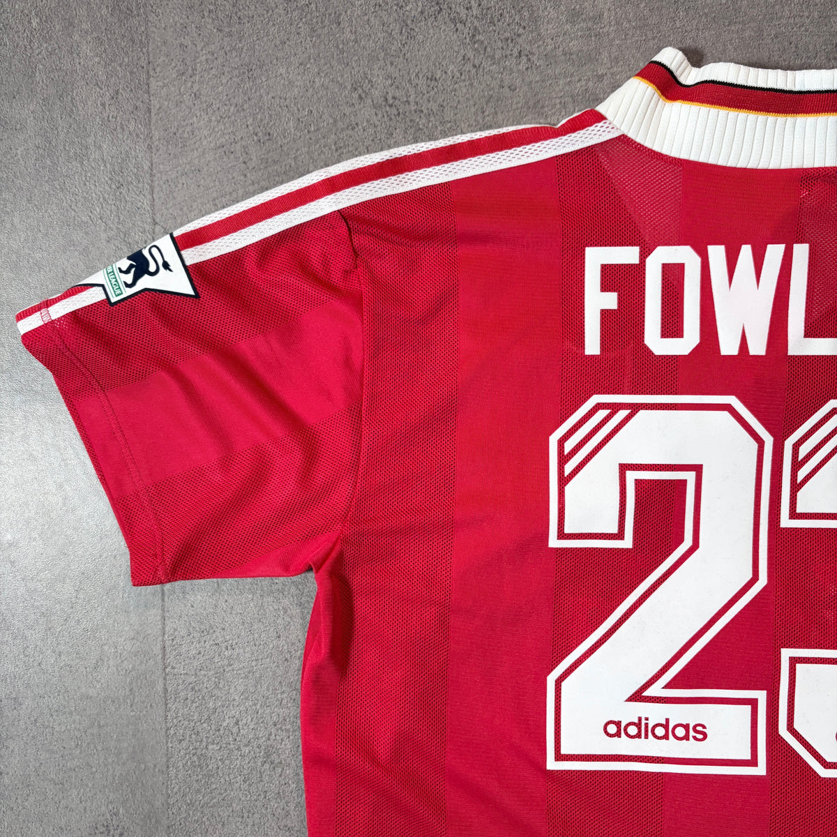 【正規品1995-1996 adidas Liverpool home FOWLER #23】