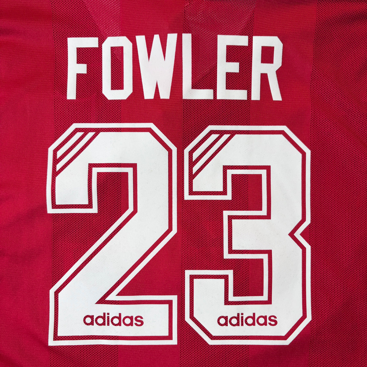 【正規品1995-1996 adidas Liverpool home FOWLER #23】
