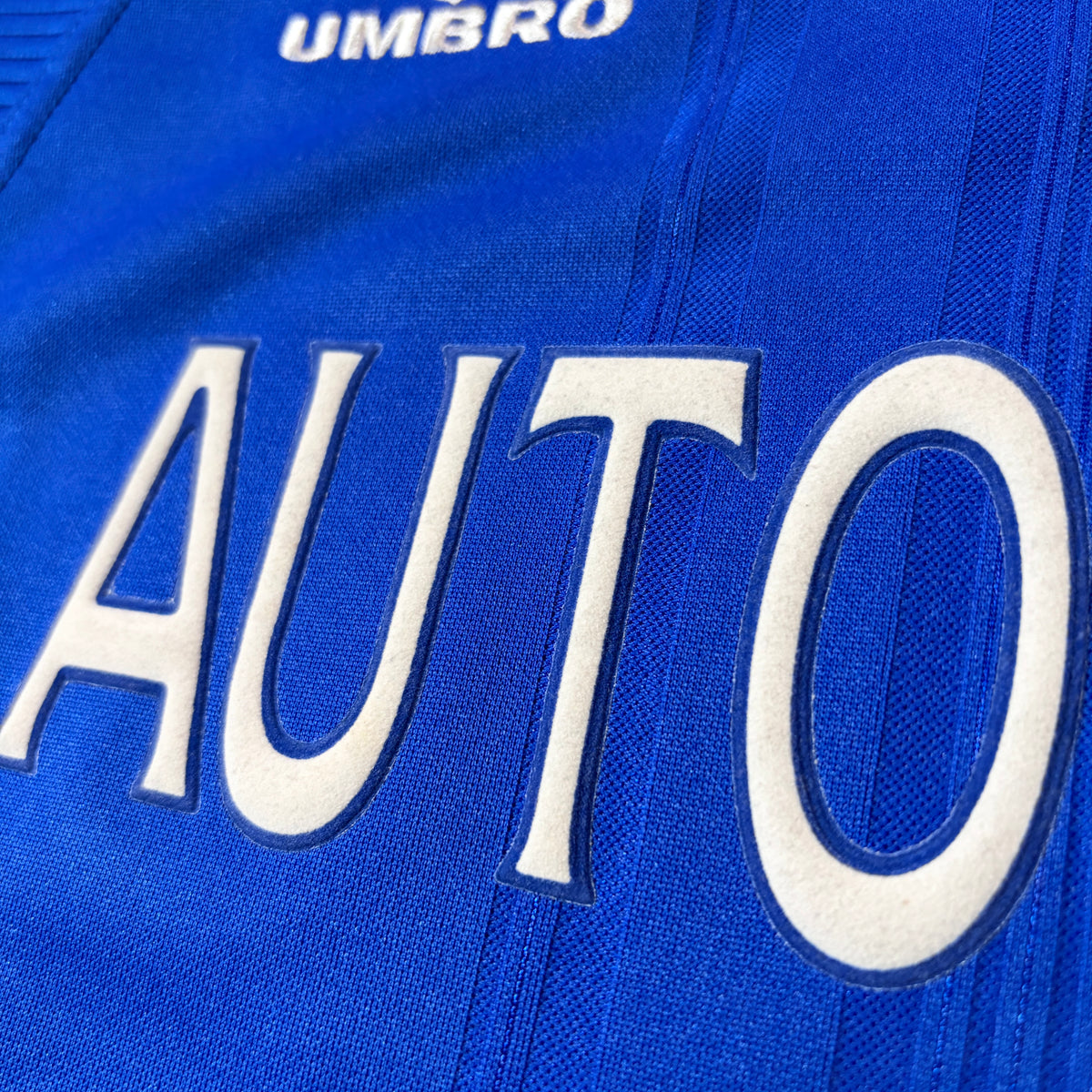 【正規品1999-2000 UMBRO Chelsea home UCL L/S ZOLA #25】
