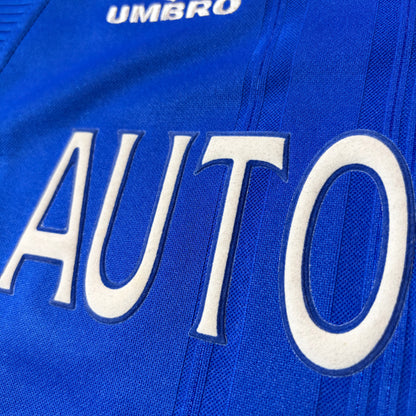 【正規品1999-2000 UMBRO Chelsea home UCL L/S ZOLA #25】