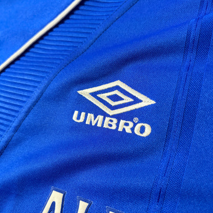 【正規品1999-2000 UMBRO Chelsea home UCL L/S ZOLA #25】