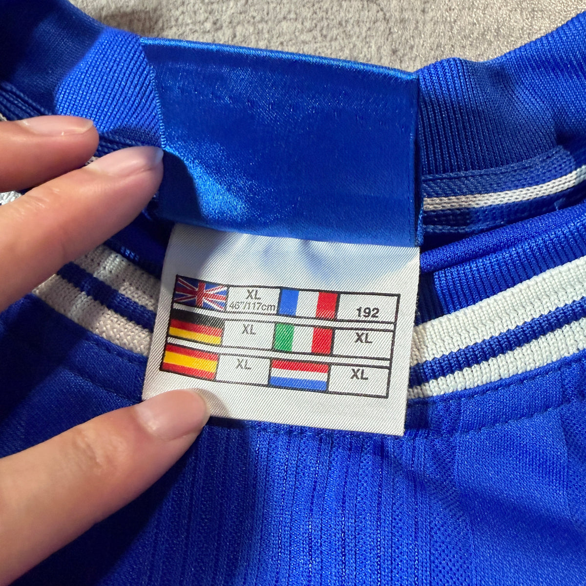 【正規品1999-2000 UMBRO Chelsea home UCL L/S ZOLA #25】