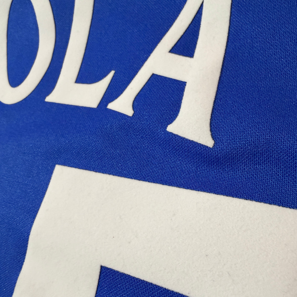 【正規品1999-2000 UMBRO Chelsea home UCL L/S ZOLA #25】