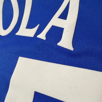【正規品1999-2000 UMBRO Chelsea home UCL L/S ZOLA #25】