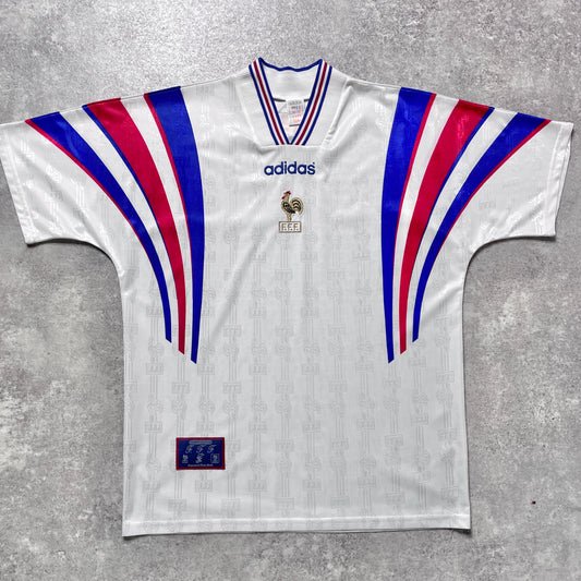 【正規品1996-1998 adidas France away shirt】
