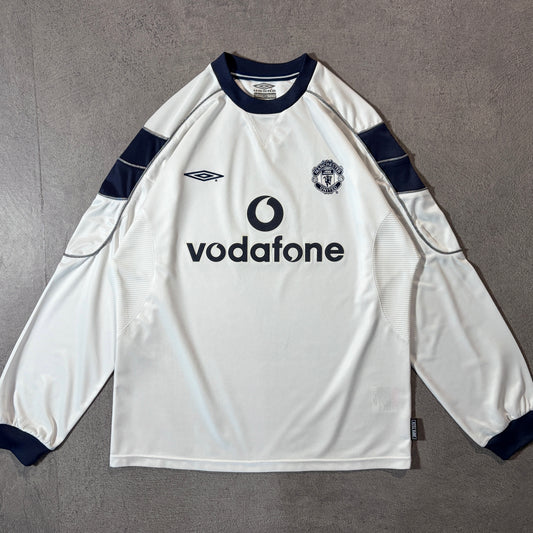 【正規品1999-2001 UMBRO Manchester United away  L/S shirt】
