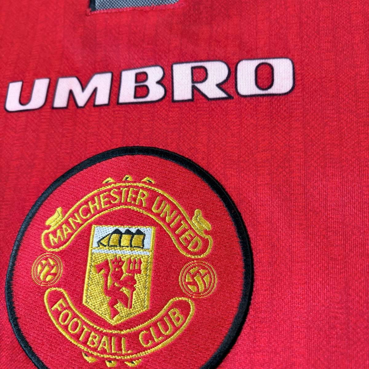 【正規品1996-1998 UMBRO Manchester United Home Beckham #10】