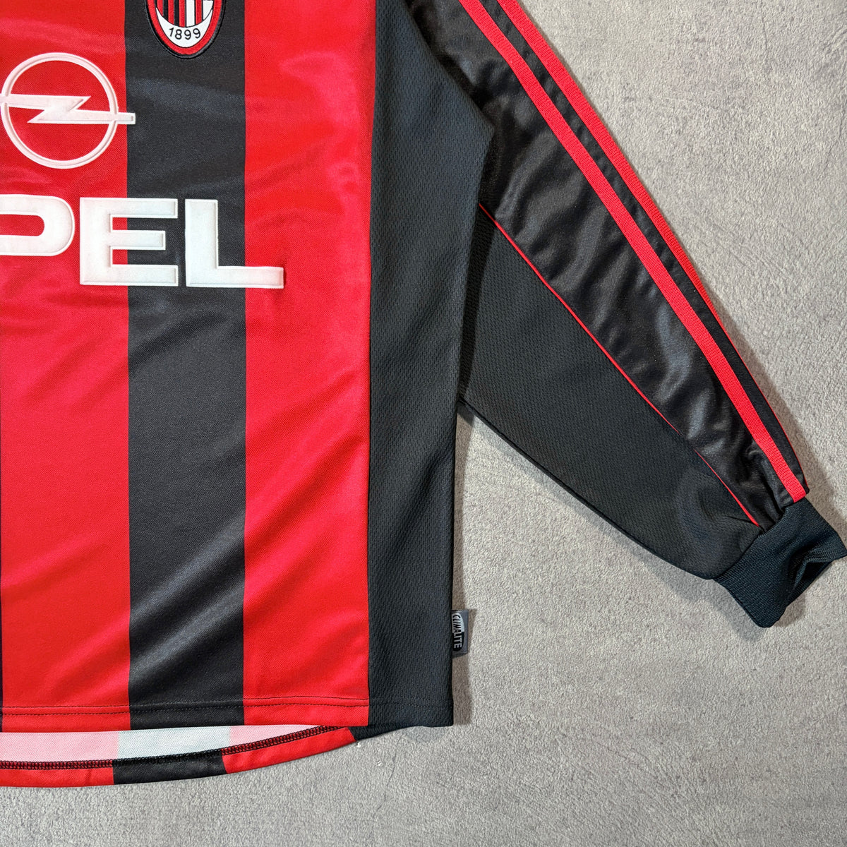 【BNWT正規品2000-2002 adidas AC Milan home L/S MALDINI #3】