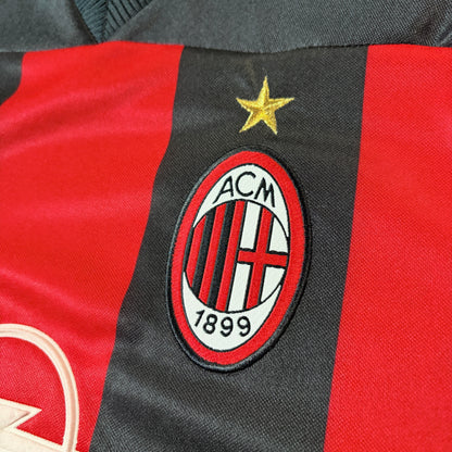 【BNWT正規品2000-2002 adidas AC Milan home L/S MALDINI #3】