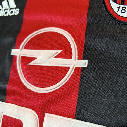 【BNWT正規品2000-2002 adidas AC Milan home L/S MALDINI #3】