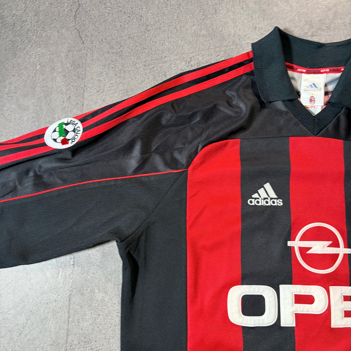 【正規品2000-2002 adidas AC Milan home L/S SHEVCHENKO #7】