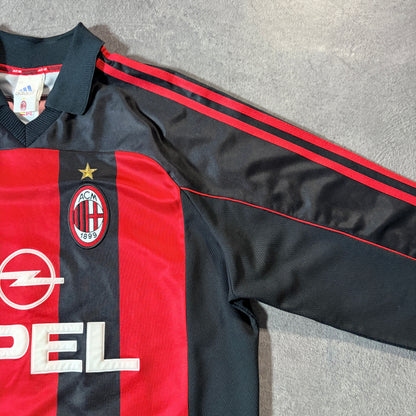 【正規品2000-2002 adidas AC Milan home L/S SHEVCHENKO #7】