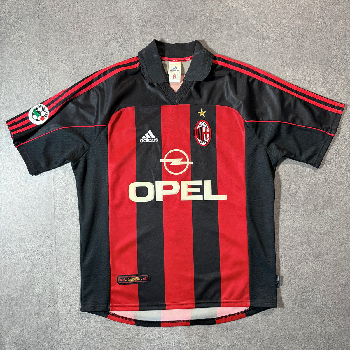 【正規品2000-2002 adidas AC Milan home INZAGHI #9】