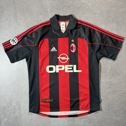 【正規品2000-2002 adidas AC Milan home INZAGHI #9】