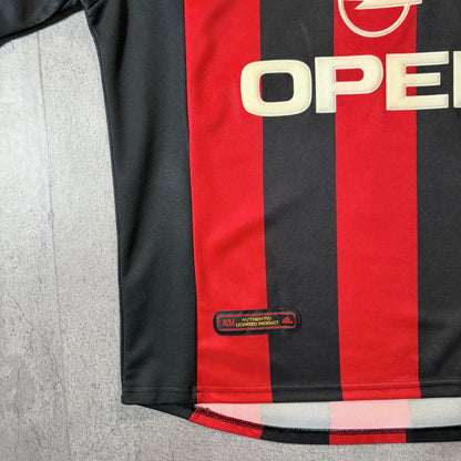 【正規品2000-2002 adidas AC Milan home INZAGHI #9】
