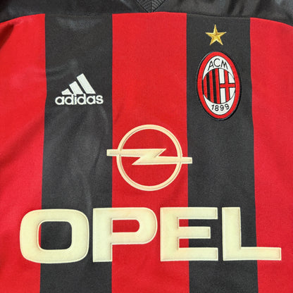 【正規品2000-2002 adidas AC Milan home INZAGHI #9】