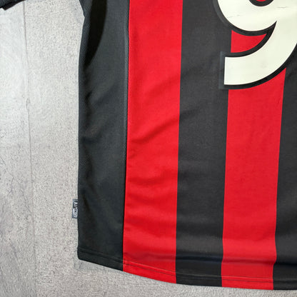 【正規品2000-2002 adidas AC Milan home INZAGHI #9】