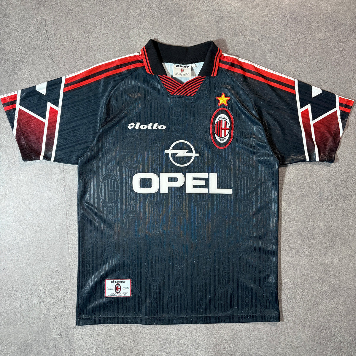 【正規品1997-1998 Lotto AC Milan Special 3rd shirt】