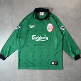 【正規品1996-1997 Reebok Liverpool GK L/S shirt】