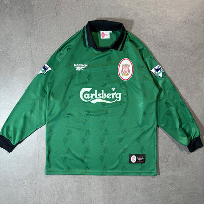 【正規品1996-1997 Reebok Liverpool GK L/S shirt】