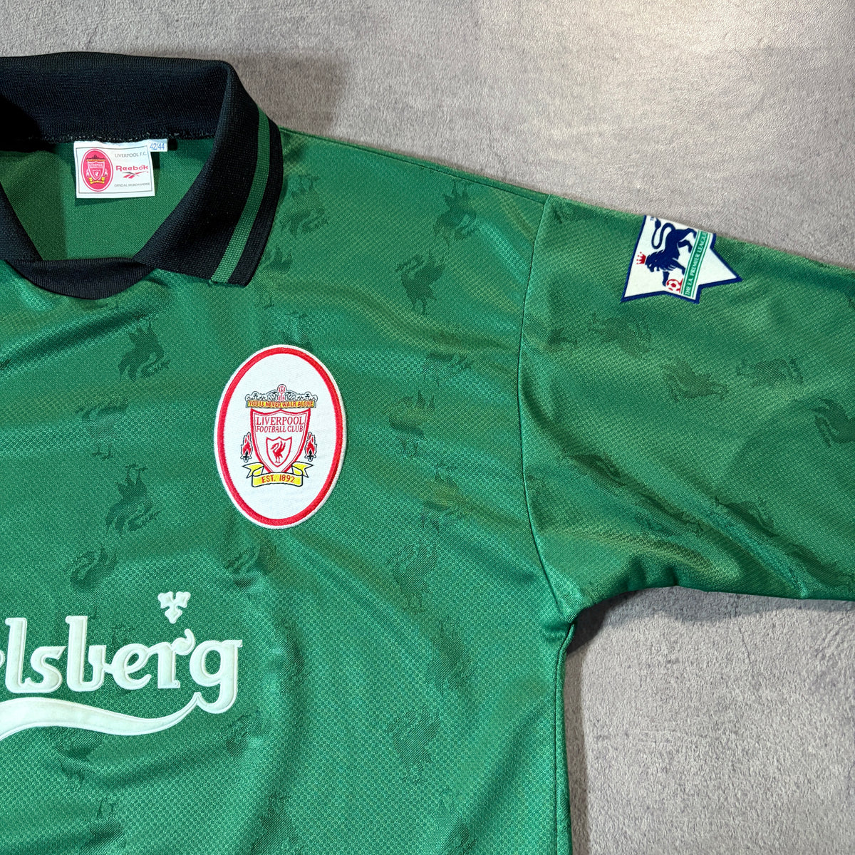 【正規品1996-1997 Reebok Liverpool GK L/S shirt】