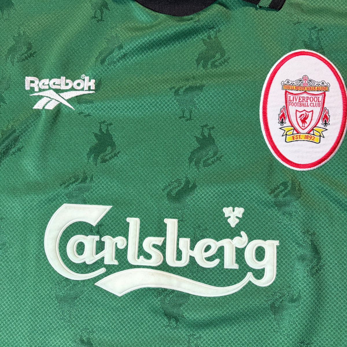 【正規品1996-1997 Reebok Liverpool GK L/S shirt】