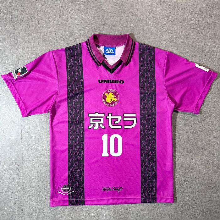 【正規品1997-1998 UMBRO 京都パープルサンガ home #10】