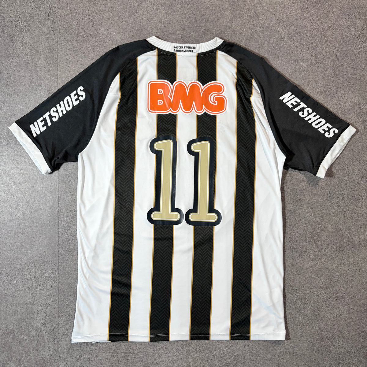【正規品2011-2012 UMBRO Santos away Neymar Jr #11】
