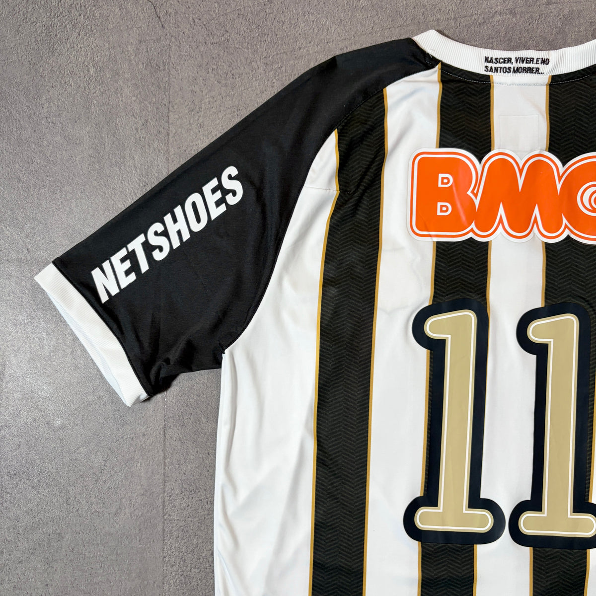 【正規品2011-2012 UMBRO Santos away Neymar Jr #11】
