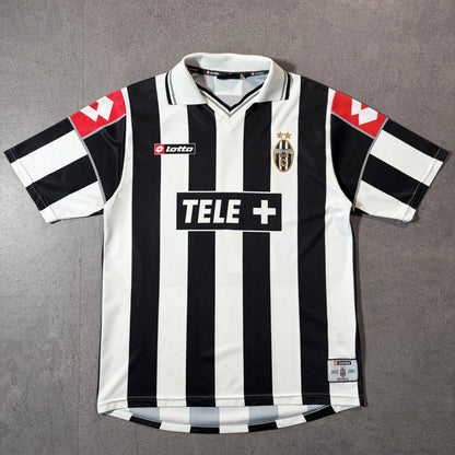 【正規品2000-2001 Lotto Juventus home ZIDANE #21】