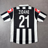 【正規品2000-2001 Lotto Juventus home ZIDANE #21】
