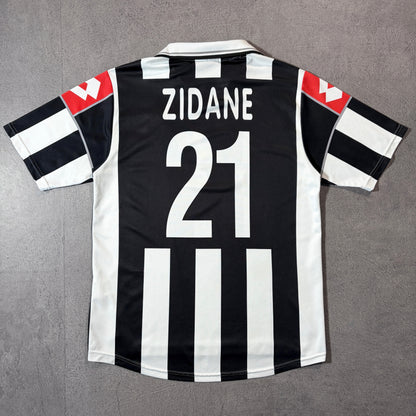 【正規品2000-2001 Lotto Juventus home ZIDANE #21】